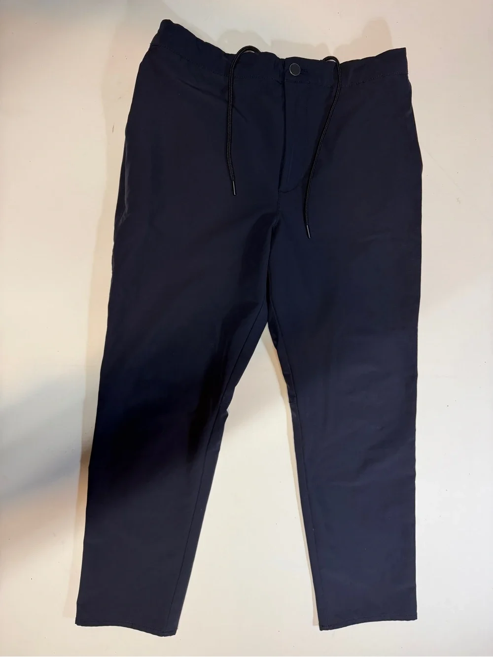 Banana Republic Navy Drawstring Performance Chinos